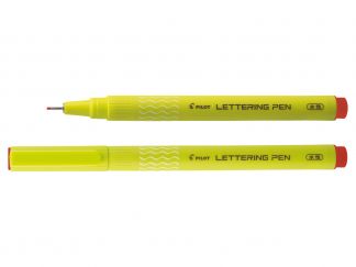 Lettering Pen 10 - Flomaster za crtanje - fineliner - Crvena boja - Tanki Vrh