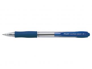 Super Grip  - Hemijska olovka - Plava boja - Tanki Vrh