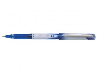 V-Ball Grip 05 - Roler sa tečnom tintom - Plava boja - Tanki Vrh