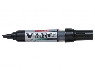 V-Super Color Sa zamenjivim uloškom - Marker - Crna boja - Begreen - Srednji Kosi Vrh