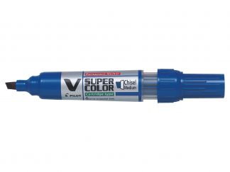V-Super Color Sa zamenjivim uloškom - Marker - Plava boja - Begreen - Srednji Kosi Vrh