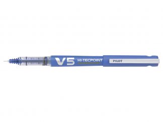 Hi-Tecpoint V5 Refillable - Roler sa tečnom tintom - Plava boja - Begreen - Tanki Vrh