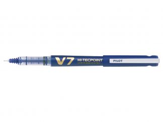 Hi-Tecpoint V7 Refillable - Roler sa tečnom tintom - Plava boja - Begreen - Srednji Vrh