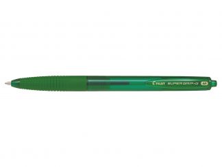 Super Grip G Retractable - Hemijska olovka - Zelena boja - Srednji Vrh